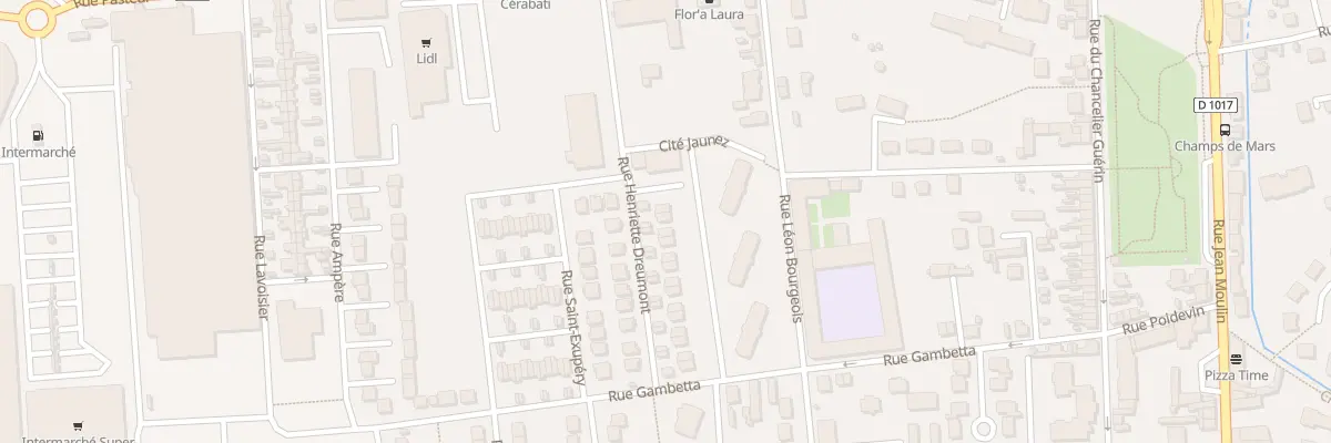Plan du 25 Rue Henriette Dreumont à Pont-Sainte-Maxence