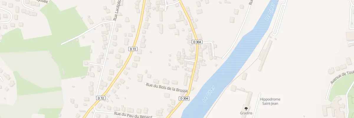 Plan du 9025 Imp du Bois de la Brosse à Montluçon
