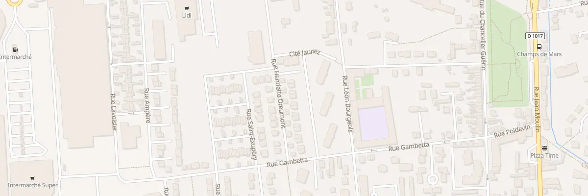 Plan du 21 Rue Henriette Dreumont à Pont-Sainte-Maxence