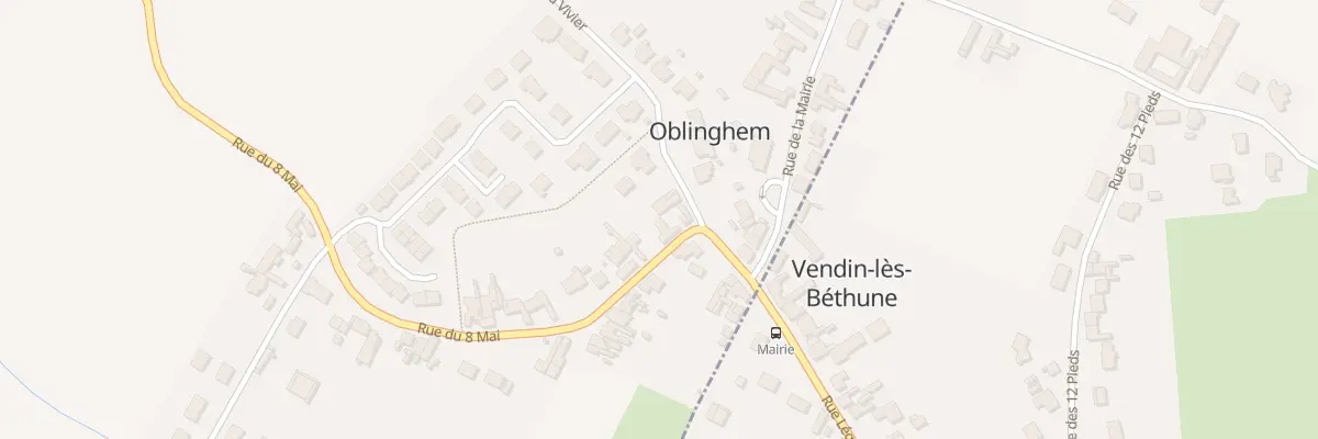 Plan du 6 Rue du 8 Mai à Oblinghem