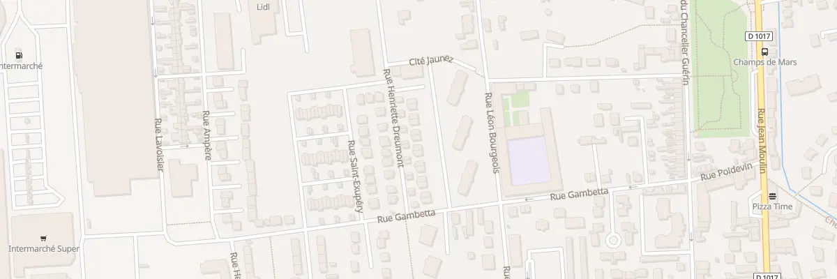 Plan du 17 Rue Henriette Dreumont à Pont-Sainte-Maxence