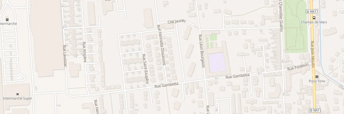 Plan du 15 Rue Henriette Dreumont à Pont-Sainte-Maxence