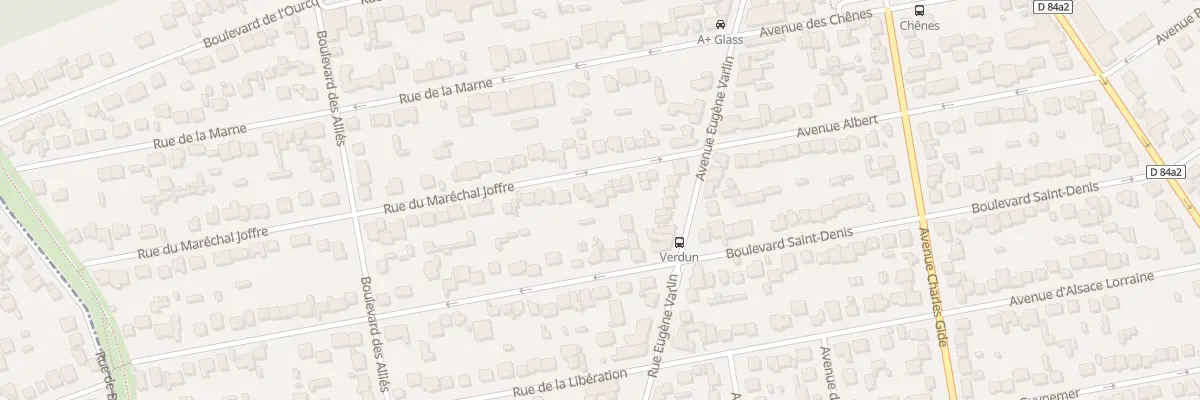 Plan du 5 Rue du Maréchal Joffre à Villeparisis