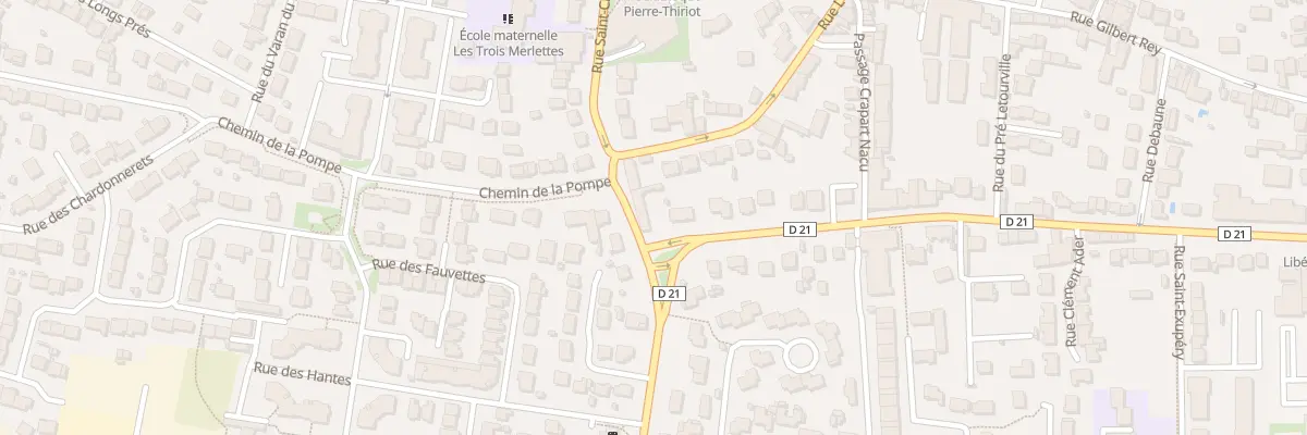 Plan du 1 Rue de la Libération à Pontault-Combault