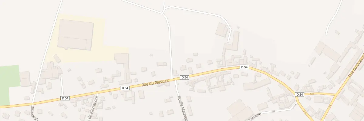 Plan du 32 Rue du Plessier à Hangest-en-Santerre