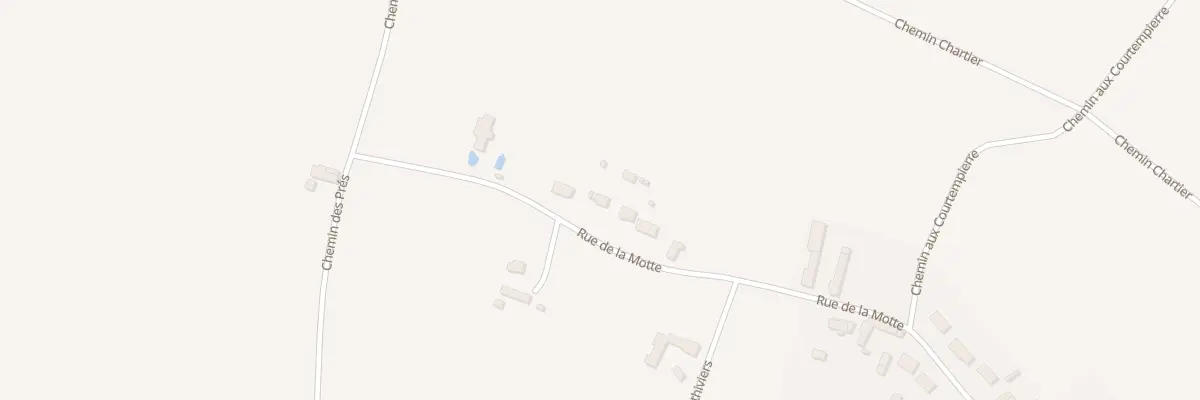 Plan du 34 Rue de la Motte à Mignerette