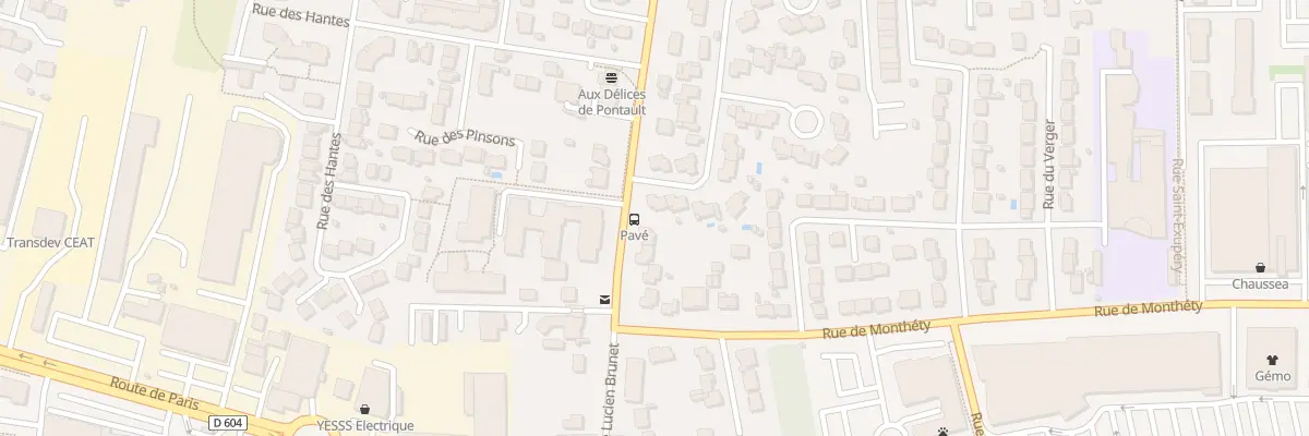 Plan du 2 Rue du Petit Noyer à Pontault-Combault