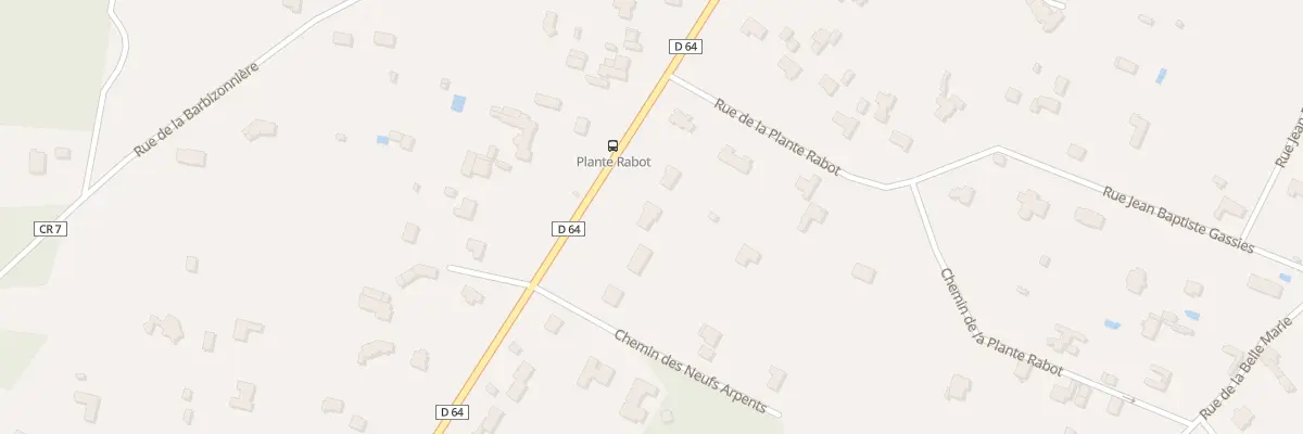 Plan du 19 Av du Gen de Gaulle à Barbizon