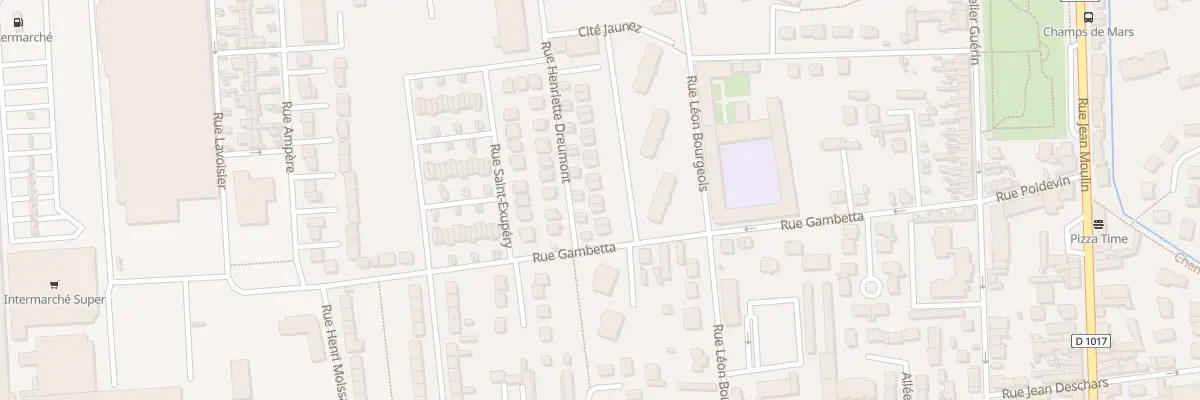 Plan du 7 Rue Henriette Dreumont à Pont-Sainte-Maxence