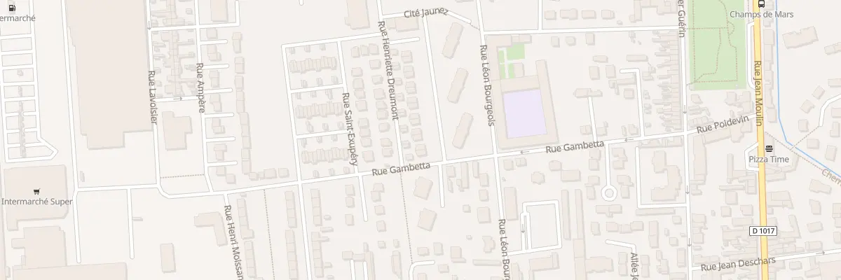 Plan du 5 Rue Henriette Dreumont à Pont-Sainte-Maxence