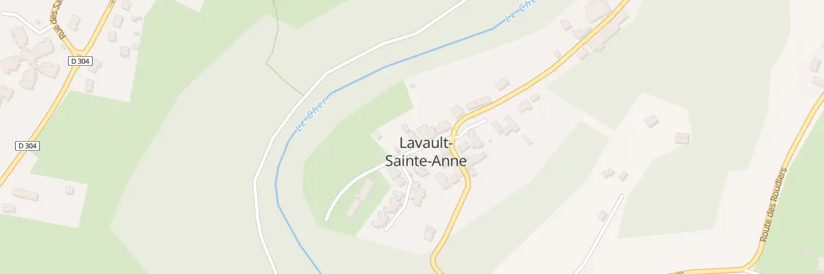 Plan du 6T Rue du Cher à Lavault-Sainte-Anne