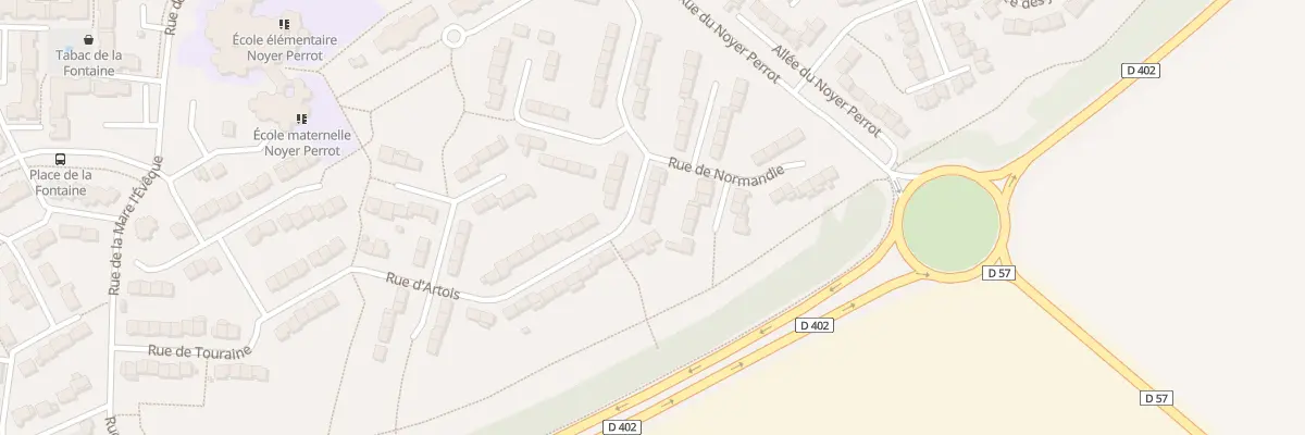 Plan du 205 Rue d’Artois à Moissy-Cramayel