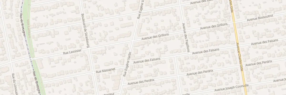 Plan du 51 Av des Grillons à Villeparisis