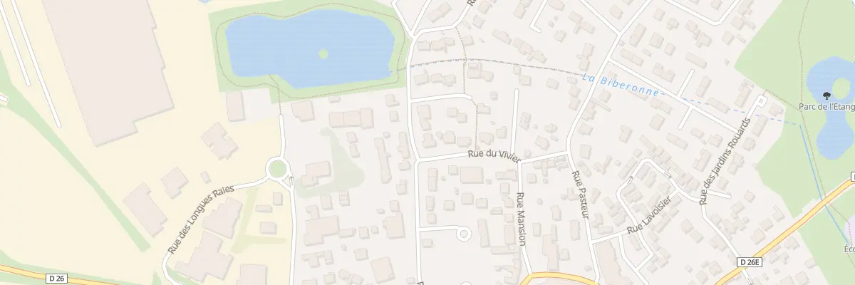 Plan du 25 Rue de Lampezard à Moussy-le-Neuf