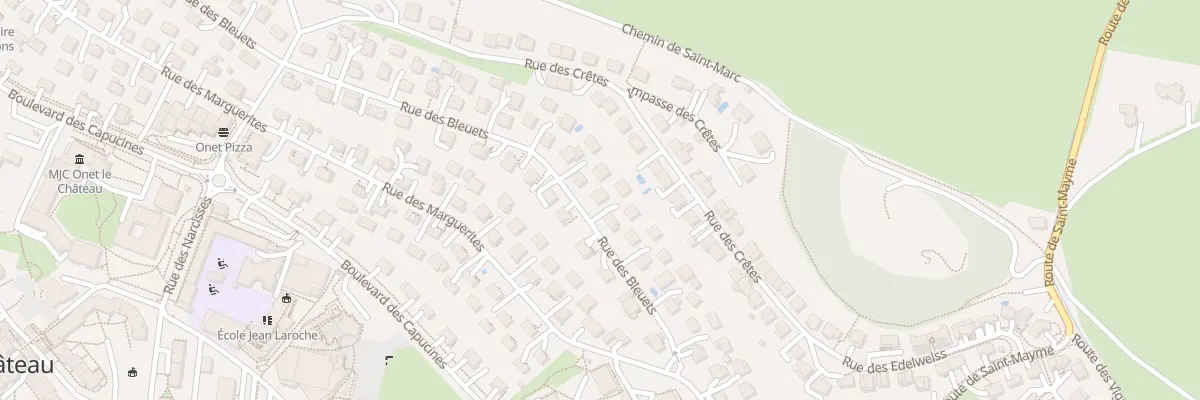 Plan du 125 Rue des Bleuets à Onet-le-Château