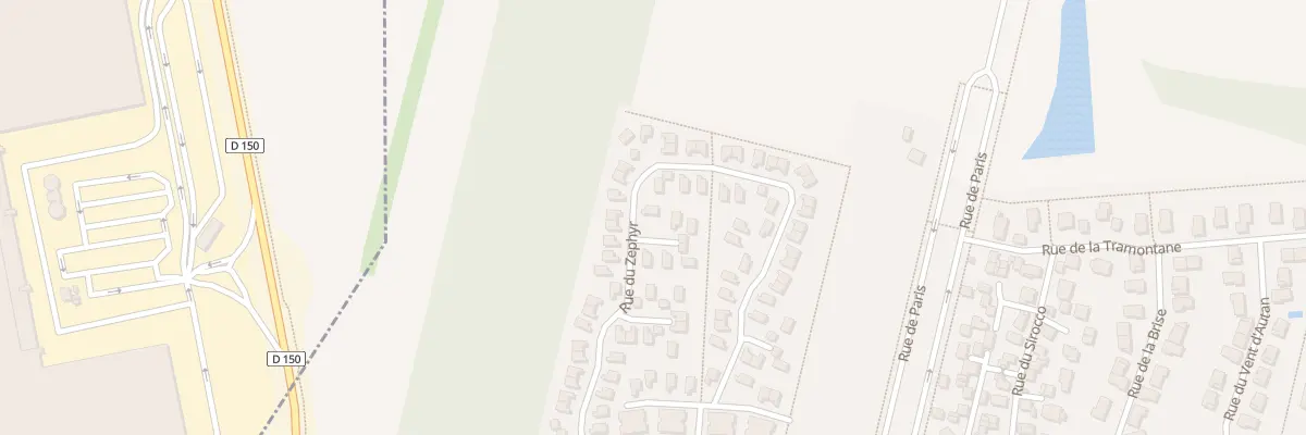 Plan du 45 Rue du Zephyr à Cesson