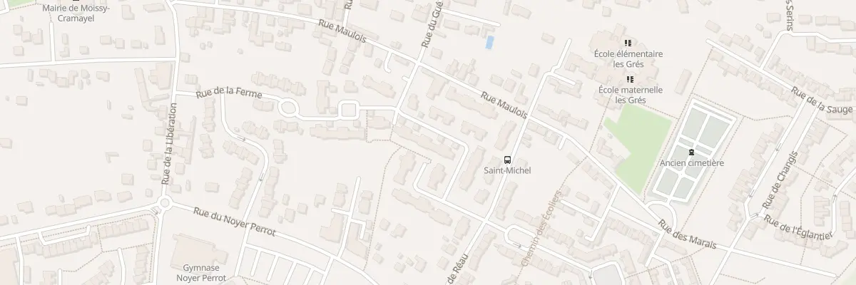 Plan du 326 Rue de la Ferme à Moissy-Cramayel