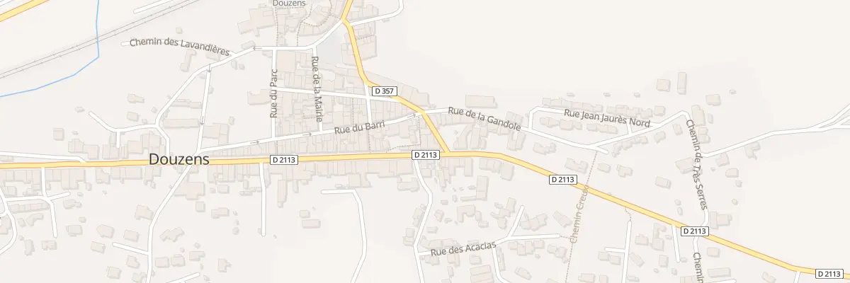 Plan du 115 Av des Corbières à Douzens
