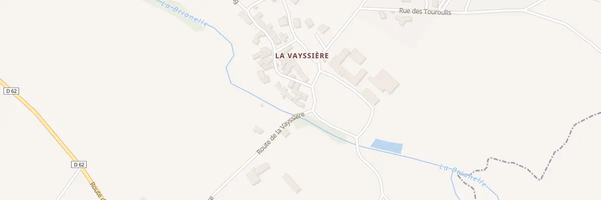 Plan du 5132 La Vayssiere à Flavin