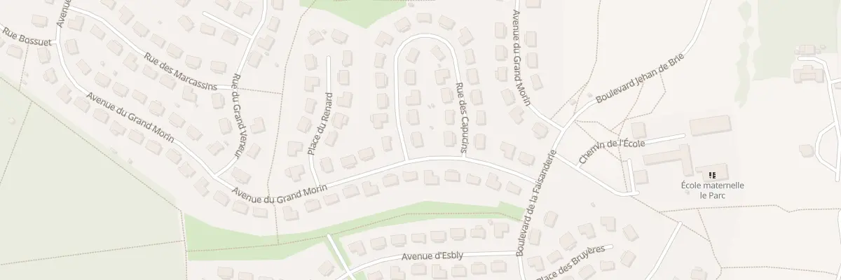 Plan du 19 Rue des Capucins à Lésigny