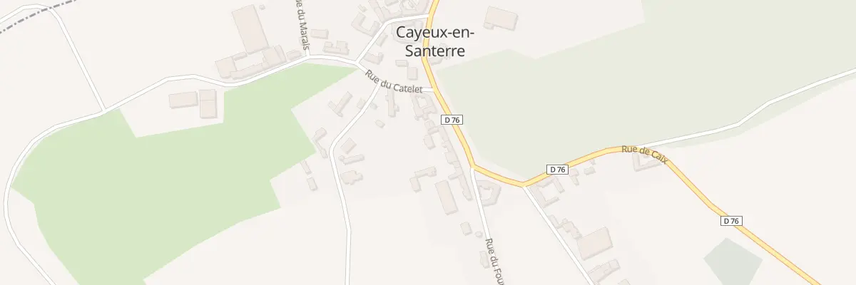 Plan du 26 Gr Grande Rue à Cayeux-en-Santerre