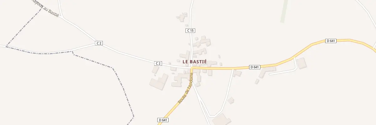Plan du 5156 Le Bastie à Trémouilles