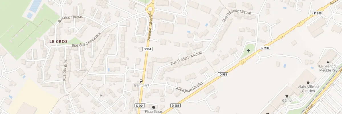 Plan du 11 Rue Frédéric Mistral à Sébazac-Concourès