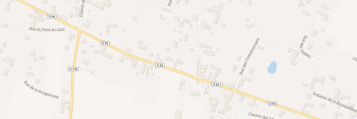 Plan du 22 Rte de Montargis à Mignerette