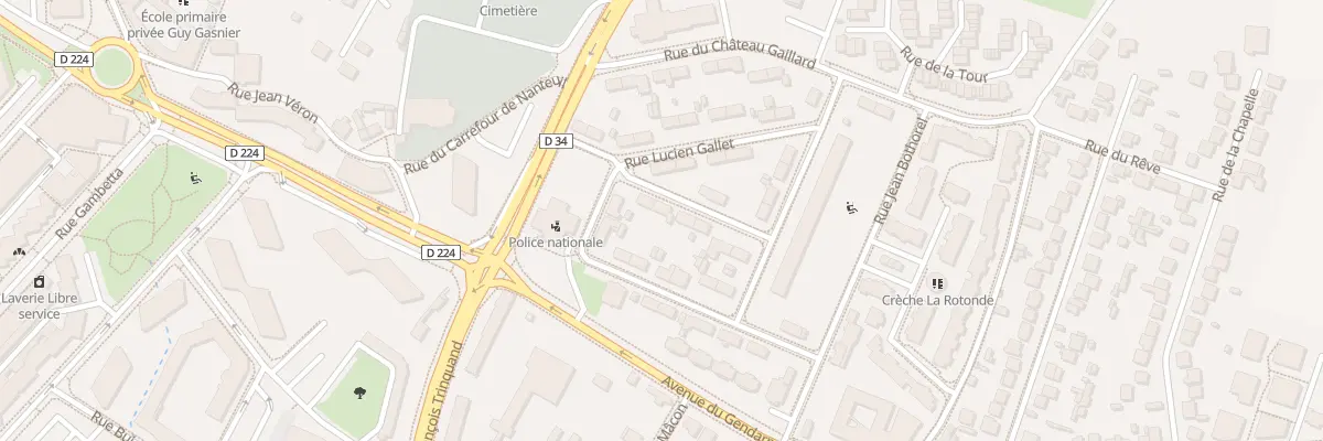 Plan du 4 Rue Roger Barnadat à Chelles