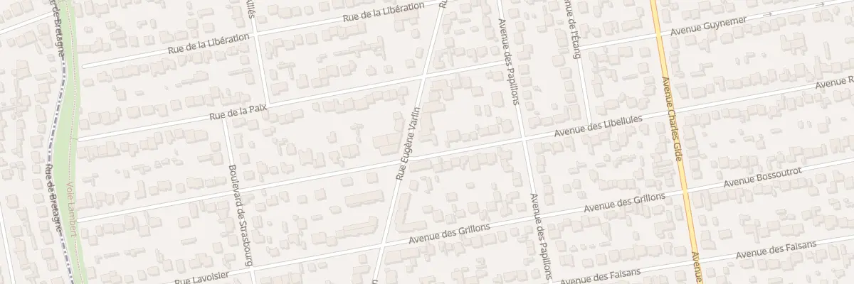 Plan du 36 Av des Libellules à Villeparisis