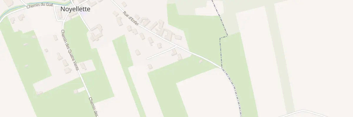 Plan du 378 Rue d’Enfer à Noyellette