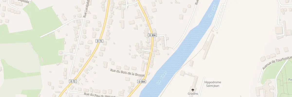 Plan du 9030 Imp du Bois de la Brosse à Montluçon