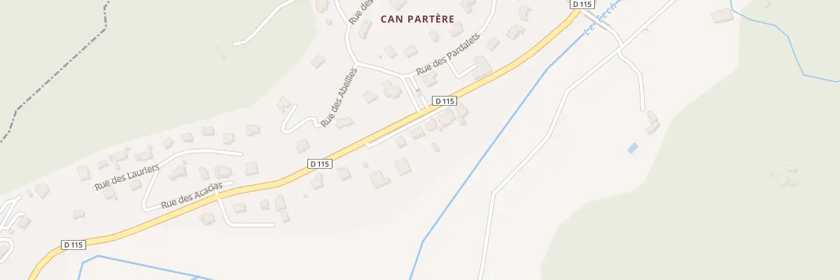 Plan du 7 Rue du Riberal à Arles-sur-Tech