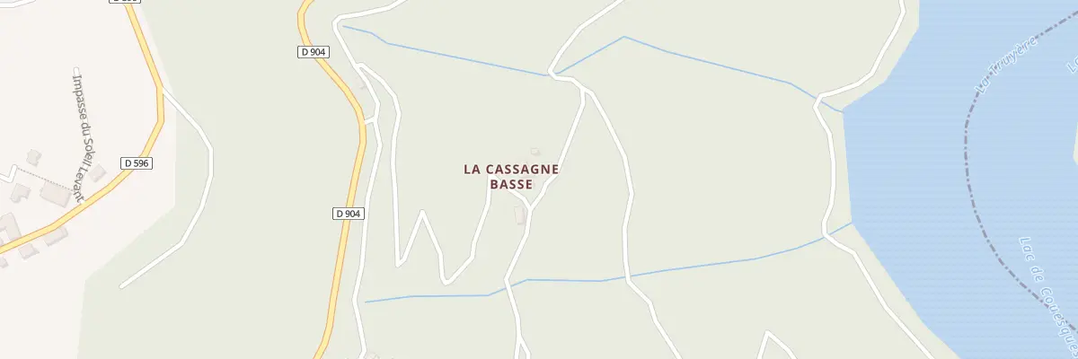 Plan du 5306 La Cassagne à Saint-Hippolyte