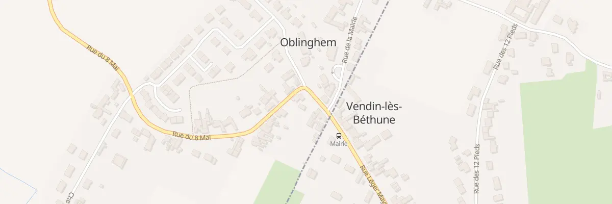 Plan du 7 Rue du 8 Mai à Oblinghem