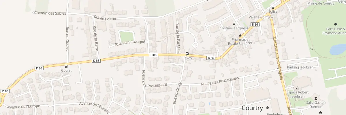 Plan du 71 Rue du Général de Gaulle à Courtry