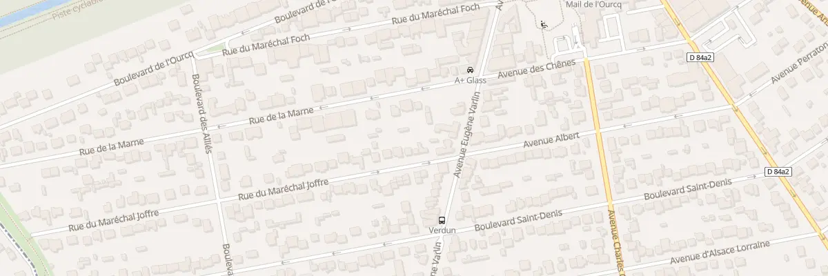 Plan du 6 Rue du Maréchal Joffre à Villeparisis