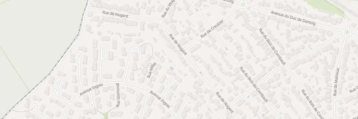 Plan du 87 Rue de Nogent à Pontault-Combault