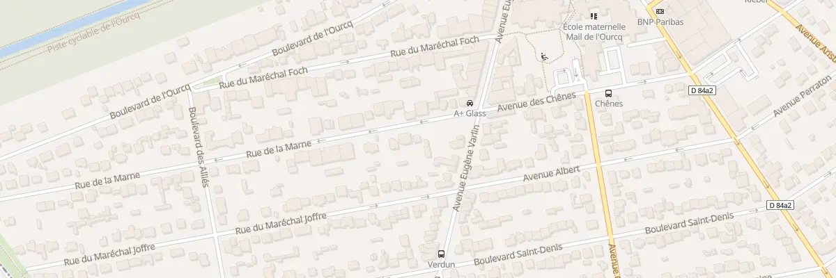 Plan du 5 Rue de la Marne à Villeparisis