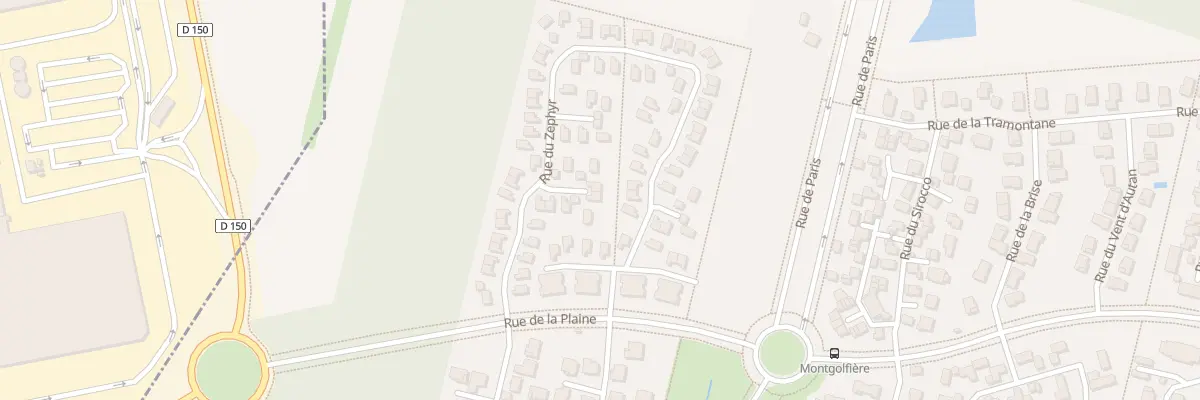 Plan du 63 Rue du Zephyr à Cesson