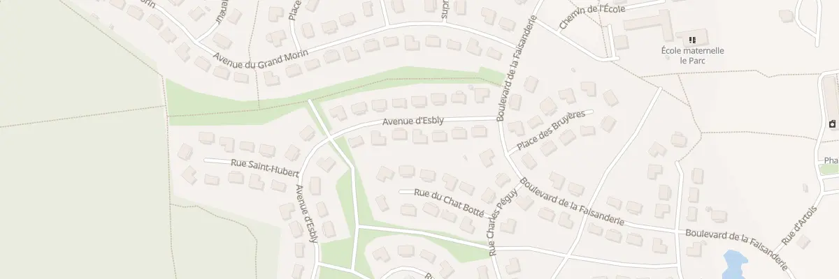 Plan du 72 Av d’Esbly à Lésigny