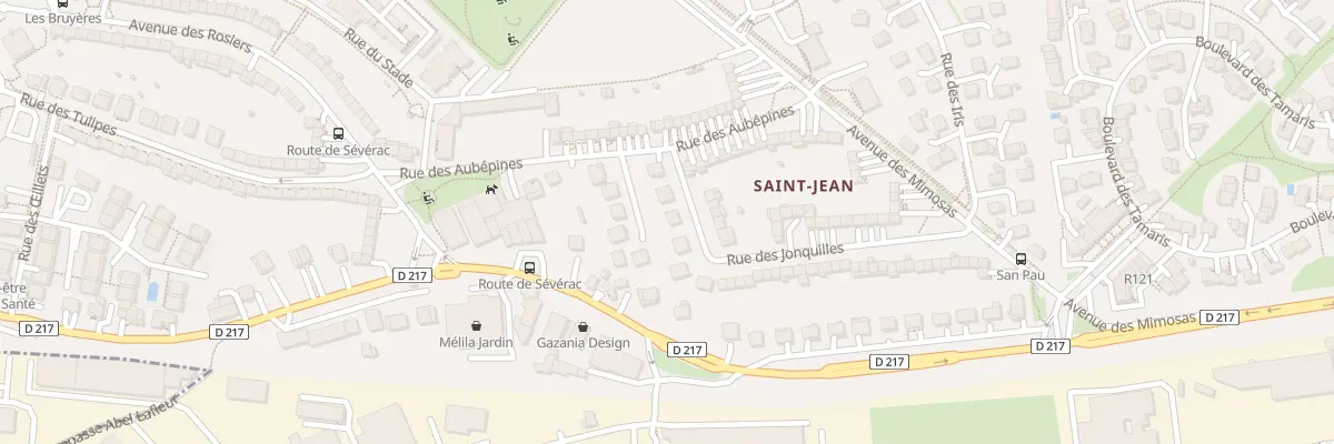 Plan du 4 Rue des Jonquilles à Onet-le-Château