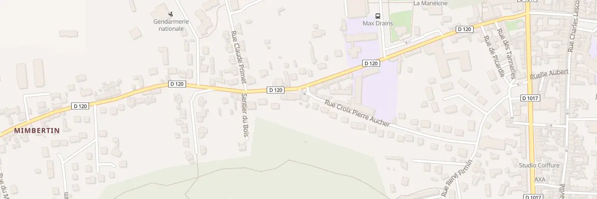 Plan du 33 Rue Louis Boilet à Pont-Sainte-Maxence