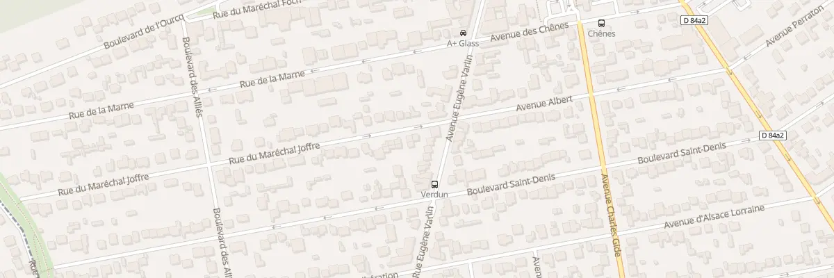 Plan du 1B Rue du Maréchal Joffre à Villeparisis