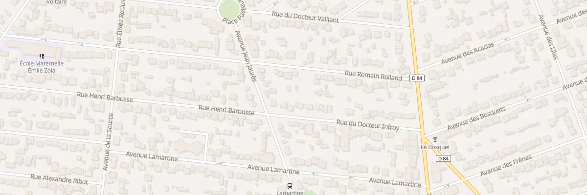 Plan du 30 Rue du Docteur Infroy à Mitry-Mory