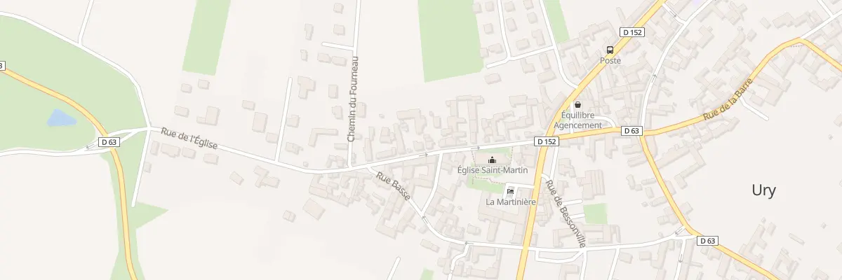 Plan du 26 Rue de l’Eglise à Ury