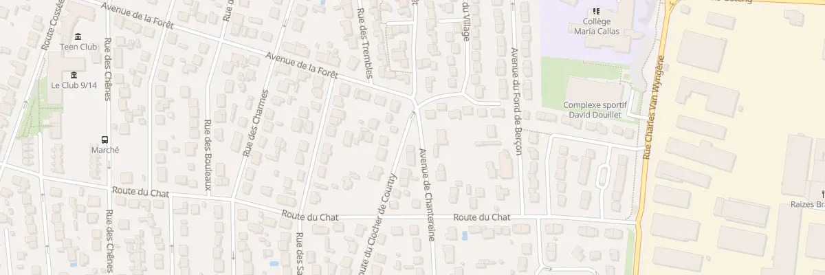 Plan du 73 Av de Chantereine à Courtry