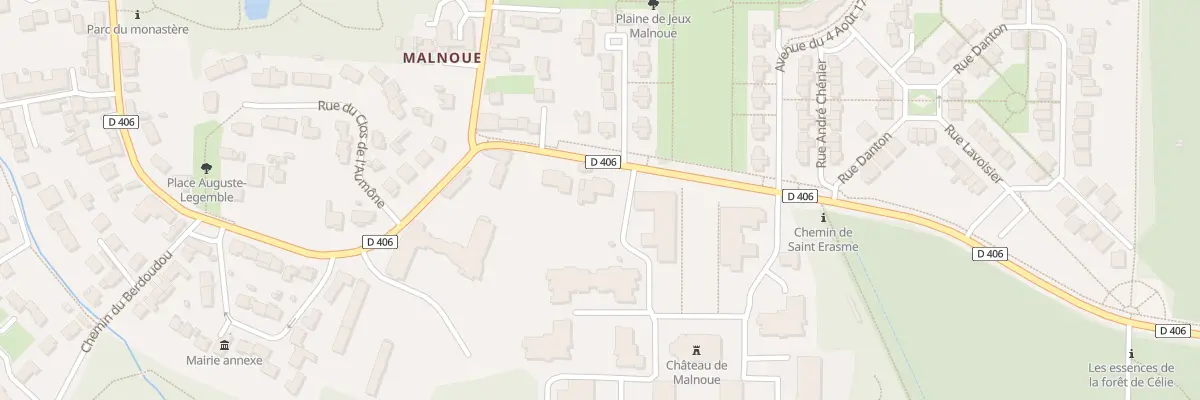 Plan du 9001 Bd du Clos de l’Aumone à Émerainville