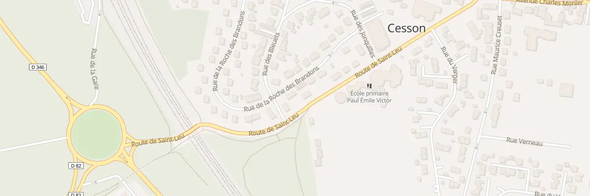 Plan du 54 Rue de la Roche des Brandons à Cesson