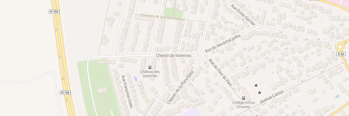 Plan du 1 Rue des Champs à Brie-Comte-Robert